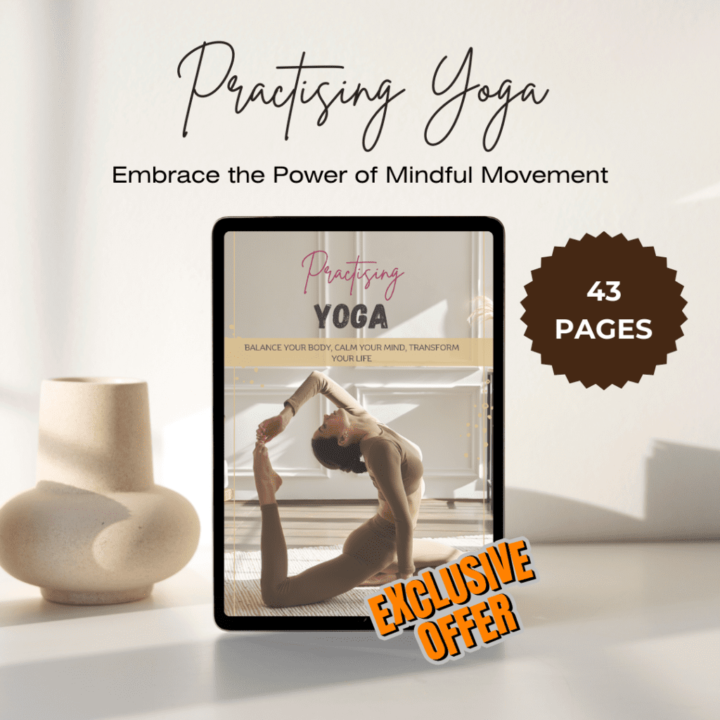 practising yoga