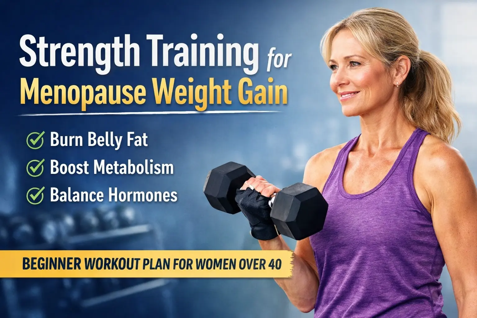 strength training menopause featured
